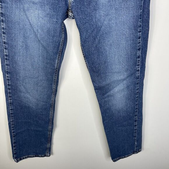 Levis 514 Straight Leg Jeans Men's 30x32 Medium Wash Blue Denim Cowboy Western - Picture 3 of 9